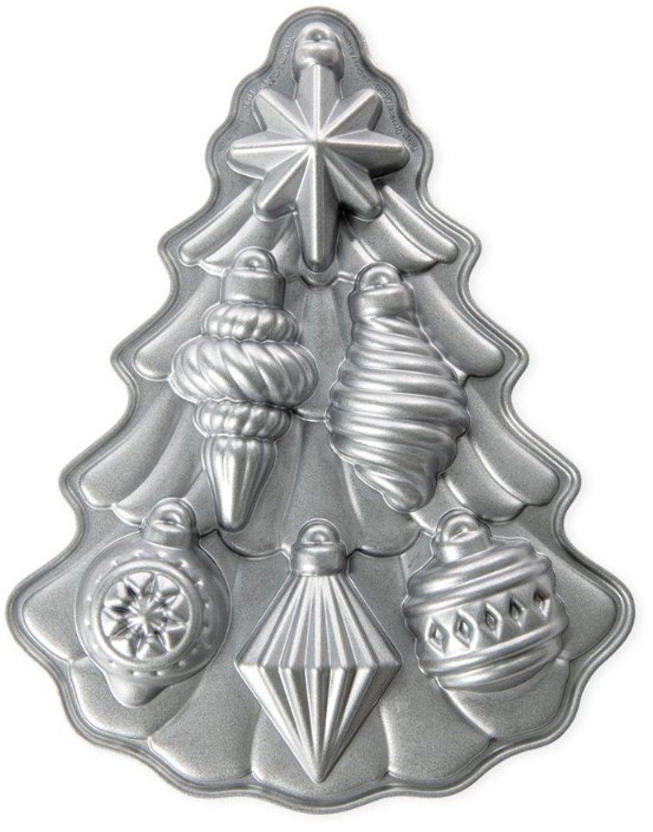 Nordic Ware bakvorm ''Vintage Ornament'' Silver