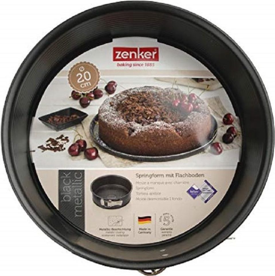 Zenker springvorm met scharnier Black Metallic 20 cm