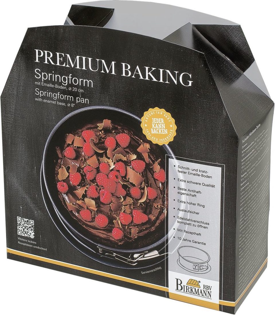 Birkmann springvorm Premium Baking Geëmailleerde bodem ø 20 cm