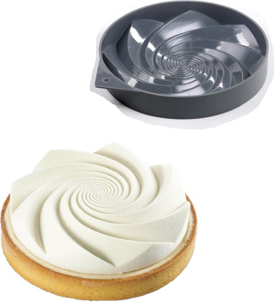 Dinara Kasko Siliconen Vorm Tart Spiral Ø14x2,5cm ()