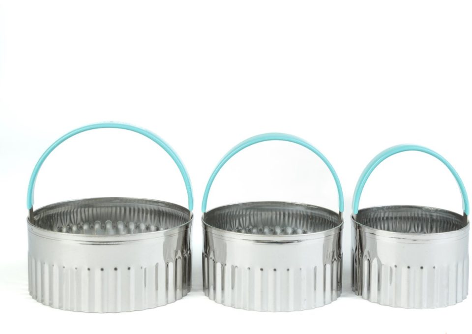 Baker’s Secret Koekjesvorm Set RVS 3 Delige