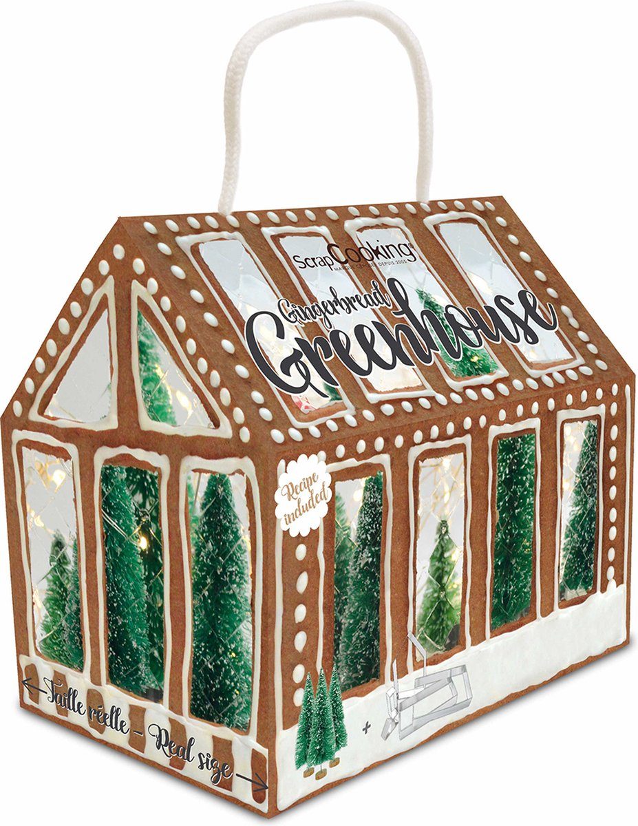 Scrapcooking Gingerbread Greenhouse