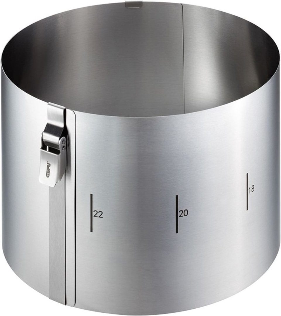 Gefu taartring tondo clip Verstelbaar Ø16- 30 cm 15 cm