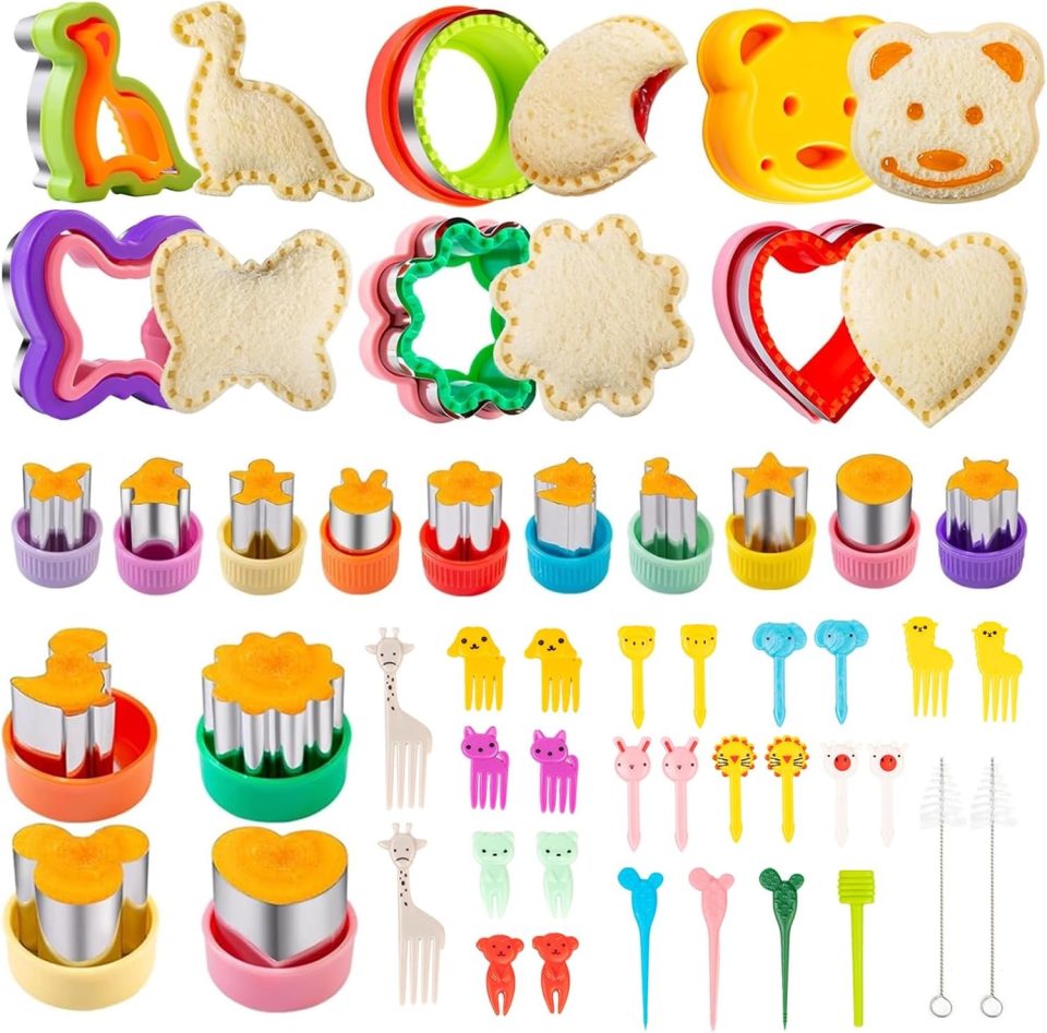 Huttutu cakevorm Koekjesvorm Set Brood- en Groentesnijders (48 stuks)