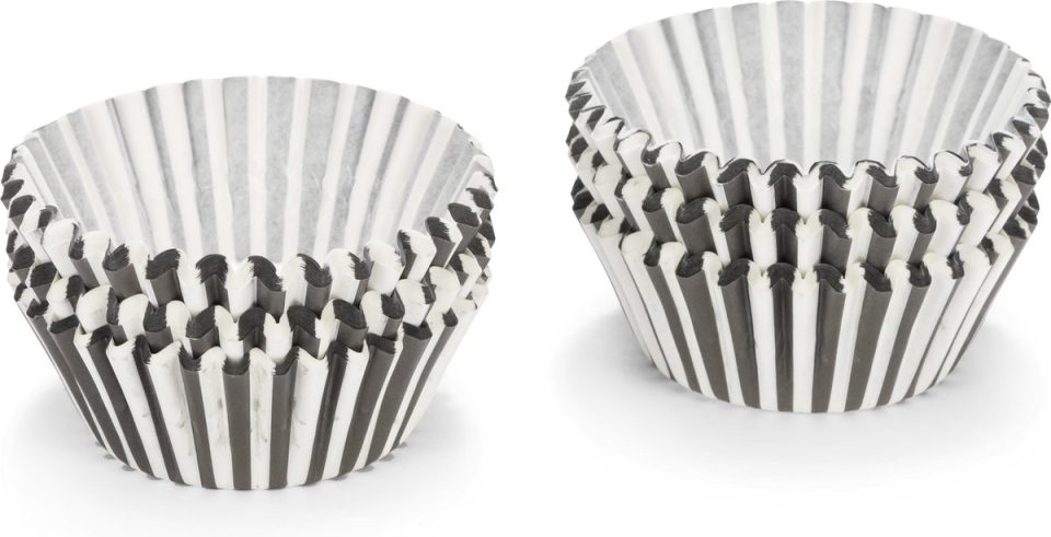 Patisse Cupcake Vormpjes Gestreept (200 stuks)