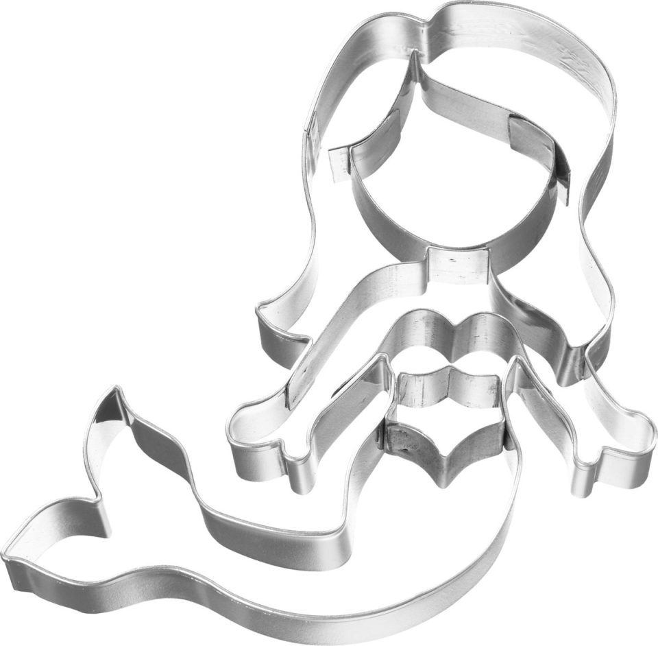 RBV Birkmann Birkmann Koekjesvorm Zeemeermin 2,5 x 8,6 x 9 cm