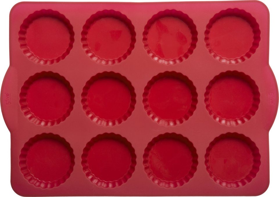Siliconen pro taartvormen siliconen Rood 37,2 x 26 x 2,2 cm