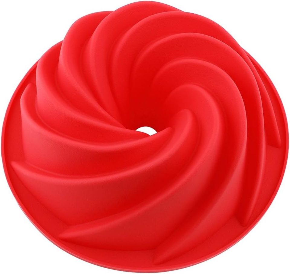 Unyqoos cakevorm Siliconen Bundt 25 cm