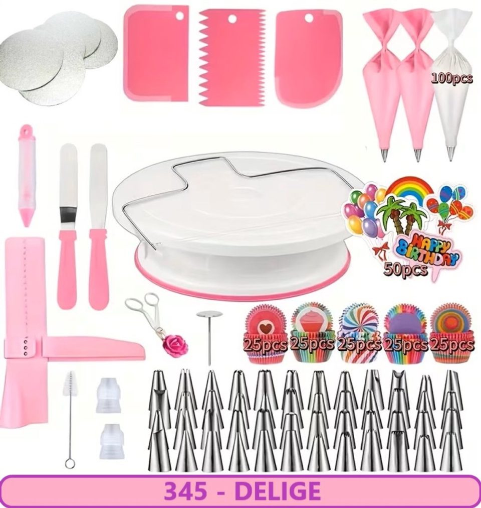 LivingHub Taart Bakken Set 345-delig