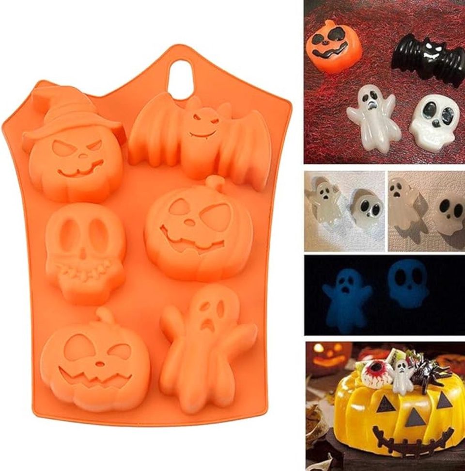 eizook bakvorm Halloween 6 figuren