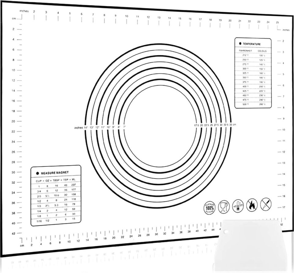 B&D bakmat Grote siliconen 60 x 80 cm