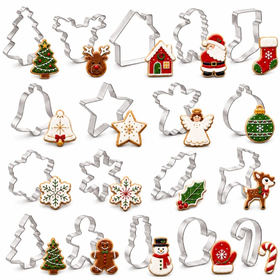 traders Kerst Koekuitstekers Set 18-Delige