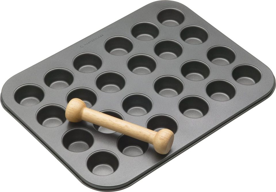 Masterclass tartelettevorm met deegversteviger 35 x 27 cm