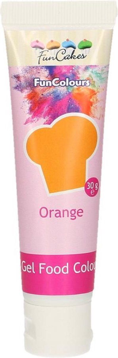 FunCakes kleurstof Eetbare Voedingskleurstof voor bakken Oranje 30 g