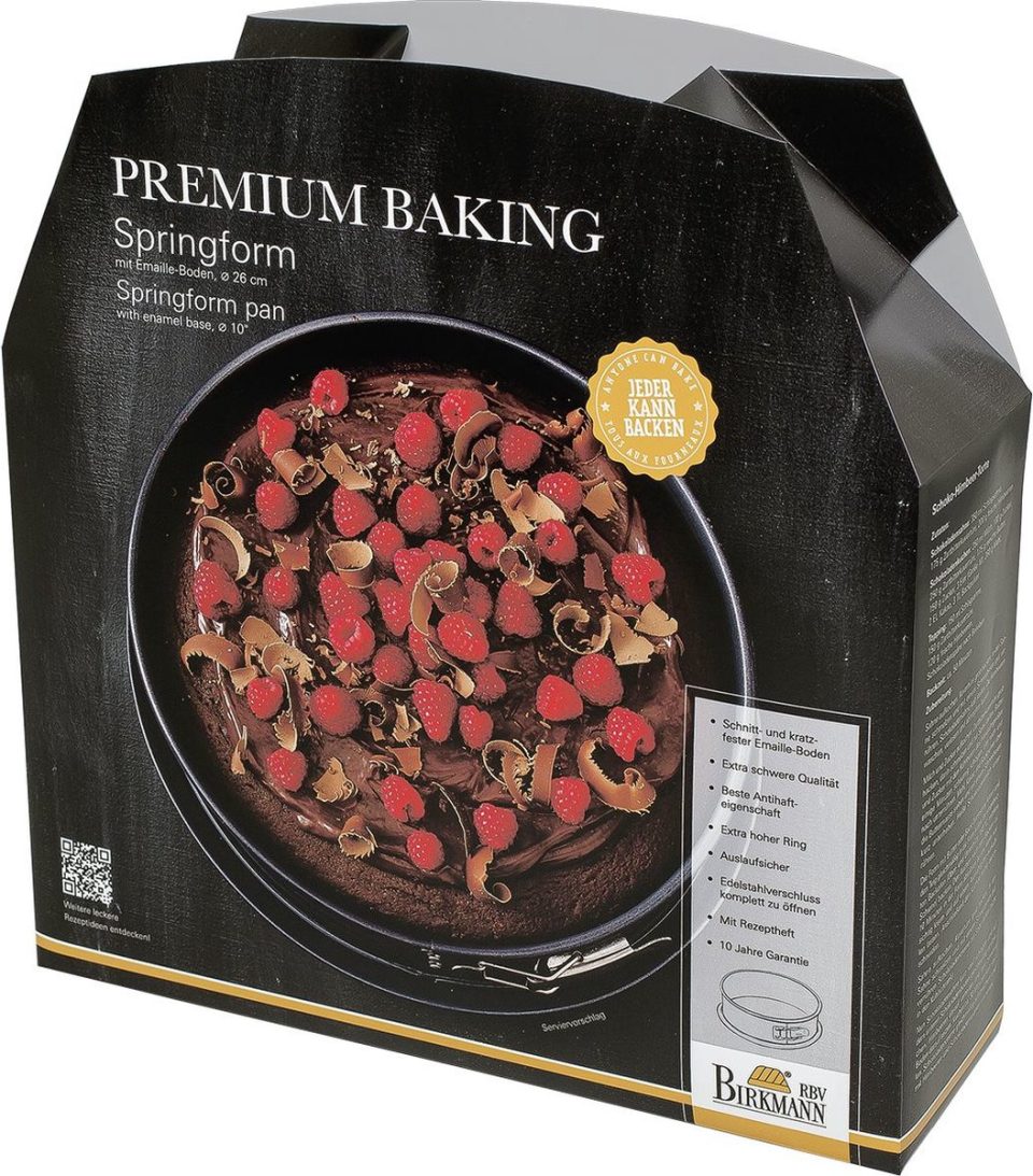 Birkmann springvorm Premium Baking Geëmailleerde bodem ø 26 cm