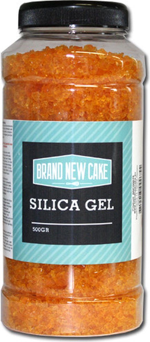 Brand New Cake Silica Gel Oranje Silicagel Korrel 500 g