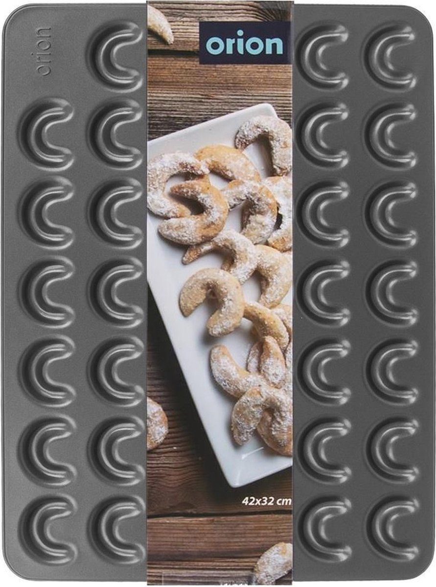 orion group Koekjesvorm Edelstaal Croissants 42 x 32 cm