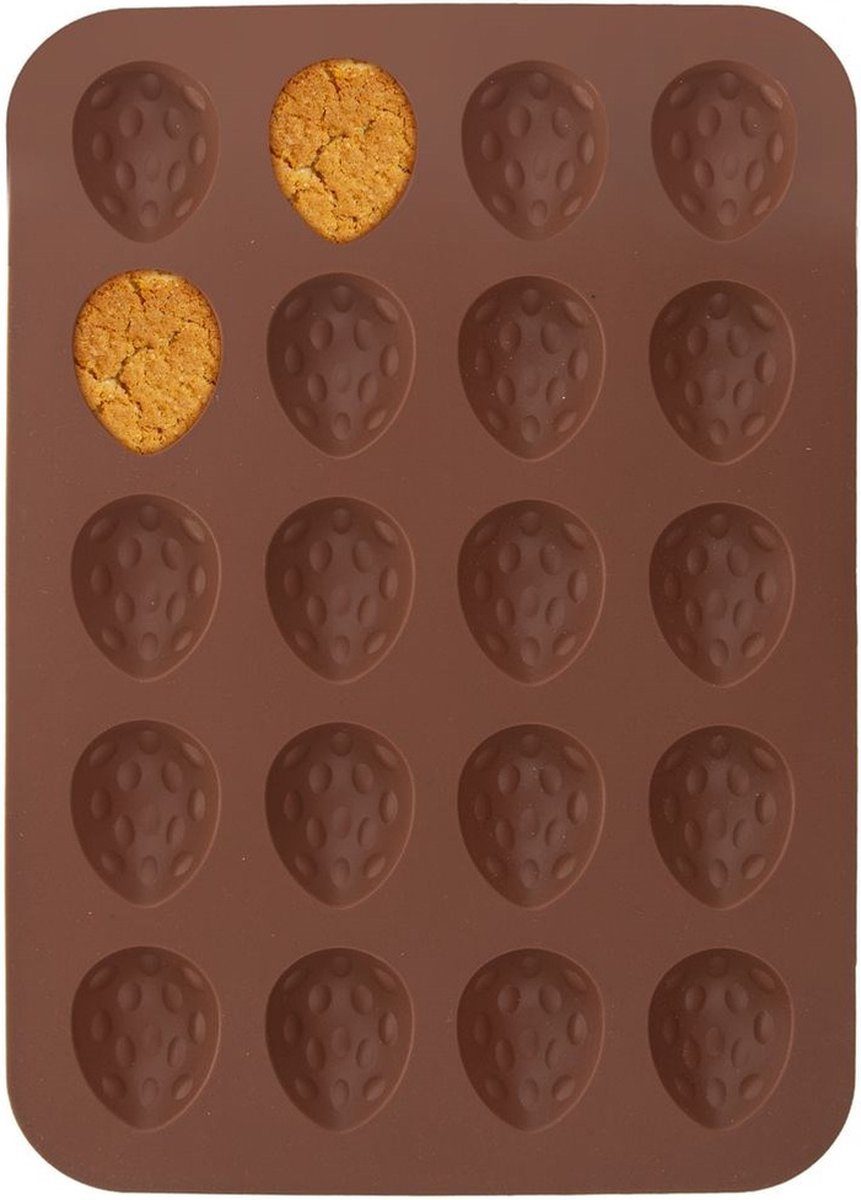 orion group Koekjesvorm Silicone Bruin Noten sillinie