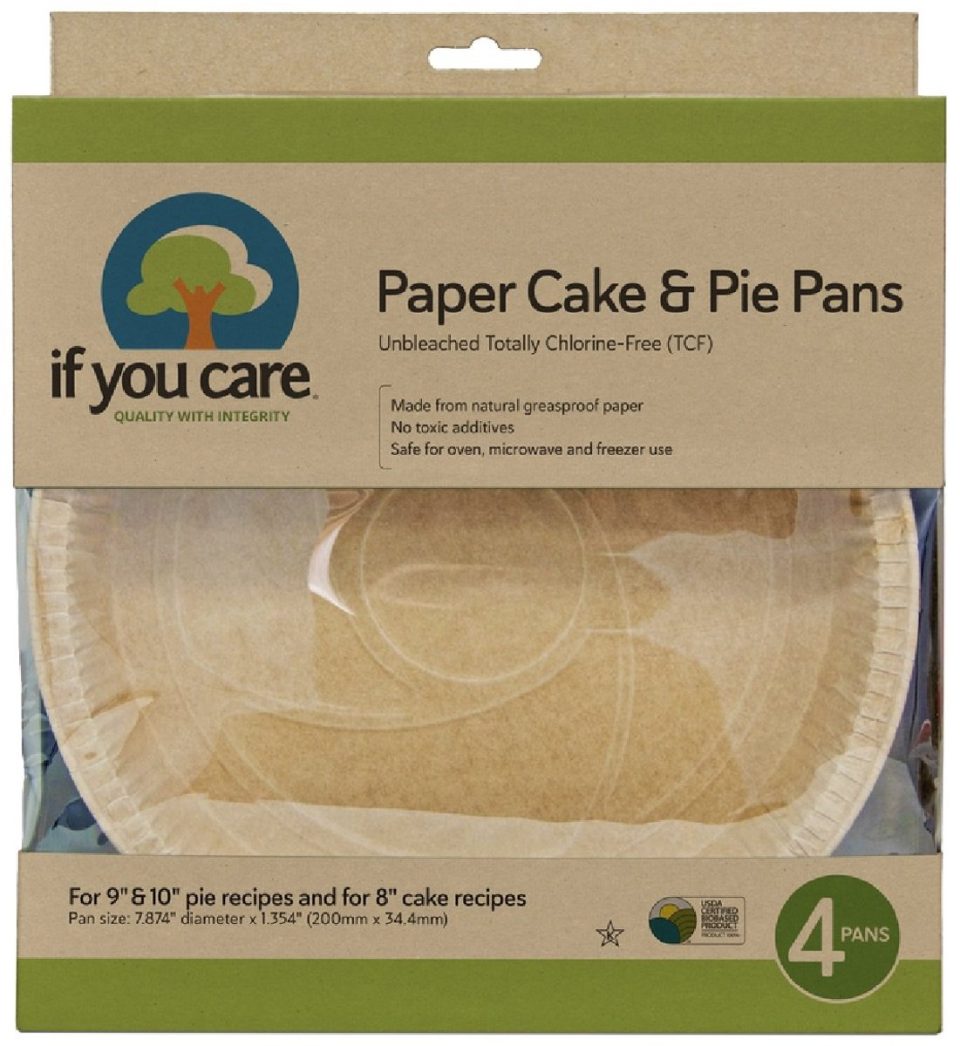 If you care taartvorm Cake en Pie FSC ongebleekt 20 cm (4 stuks)