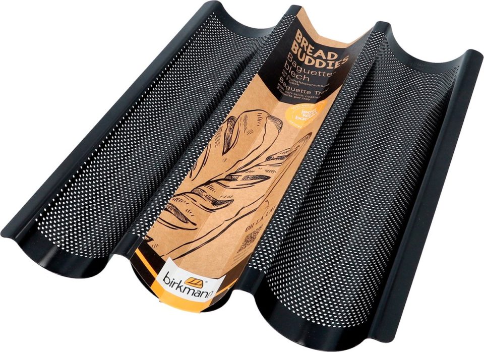 RBV Birkmann bakplaat Birkmann Bread Buddies 3 Stokbroden
