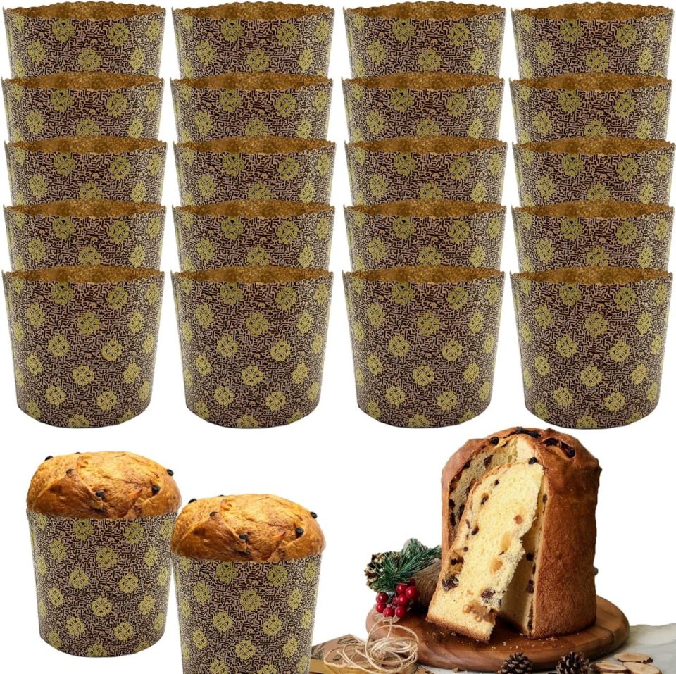 Imperatoris Cupcake vormpjes papier Set van 20 Bruin