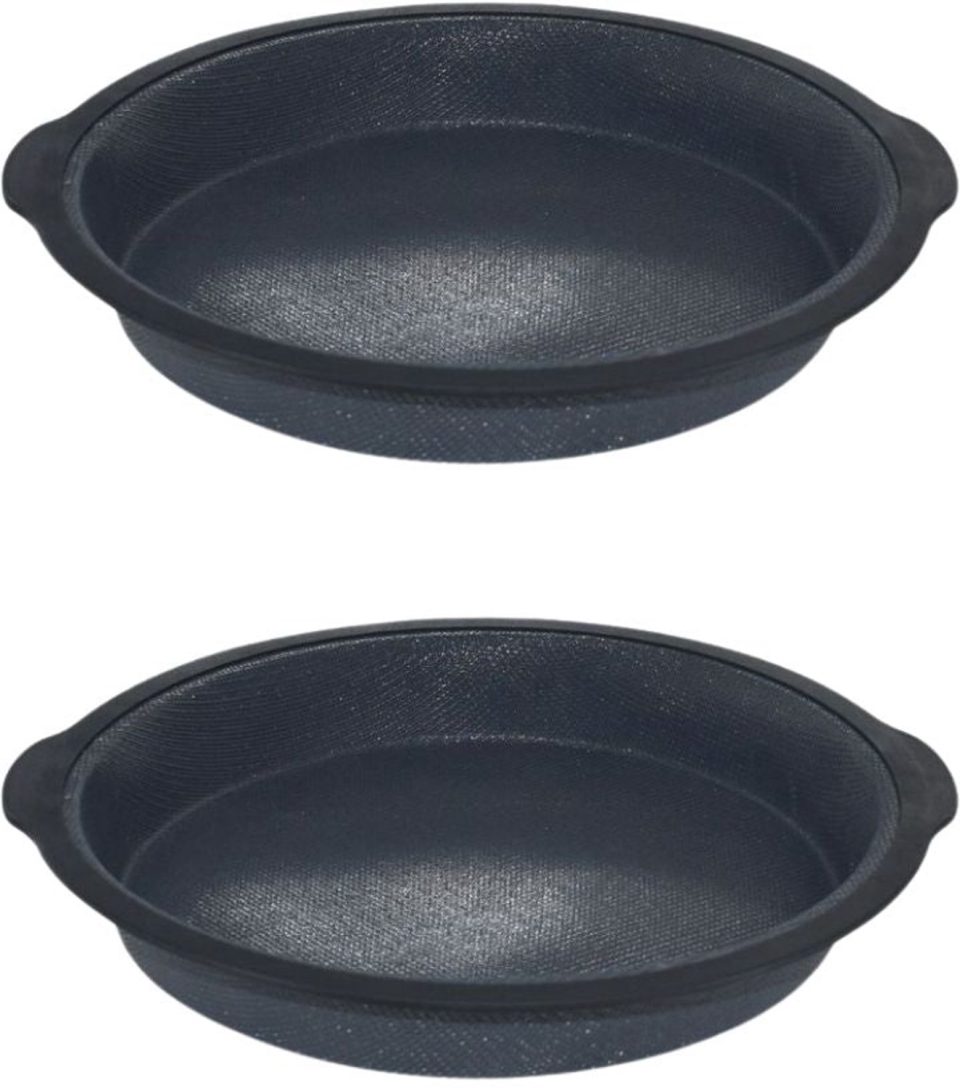 Zenker Set van 2 Springvormen Siliconen glasvezel 25 cm