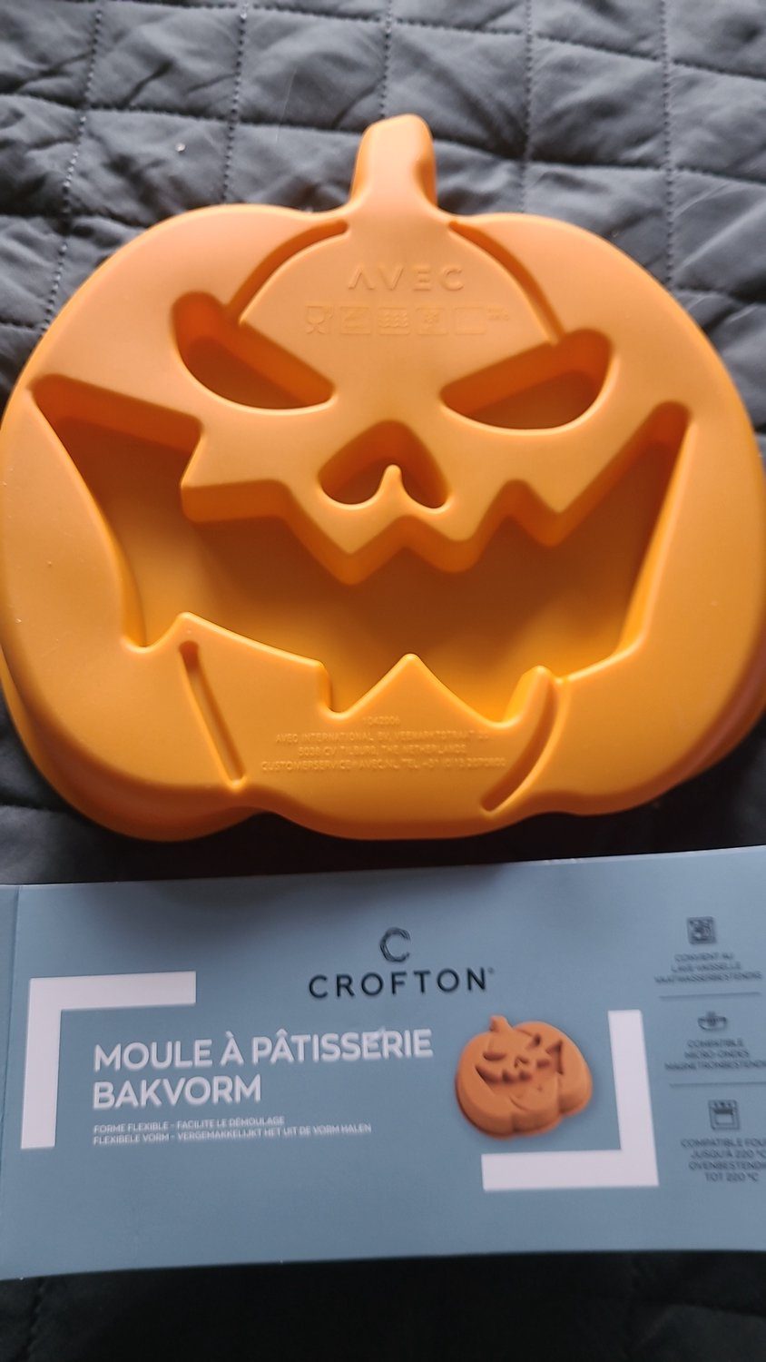 Avec BV cakevorm Pompoen Halloween sileconen