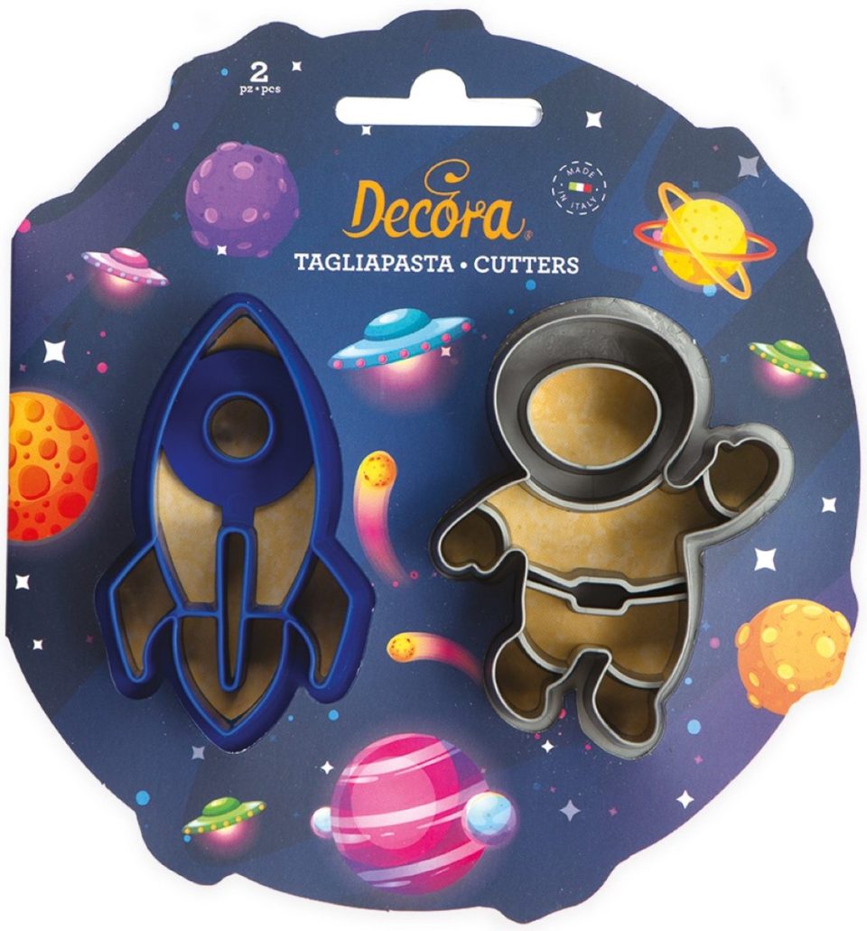 Decora Koekjesuitsteker Plastic Ruimte pk/2