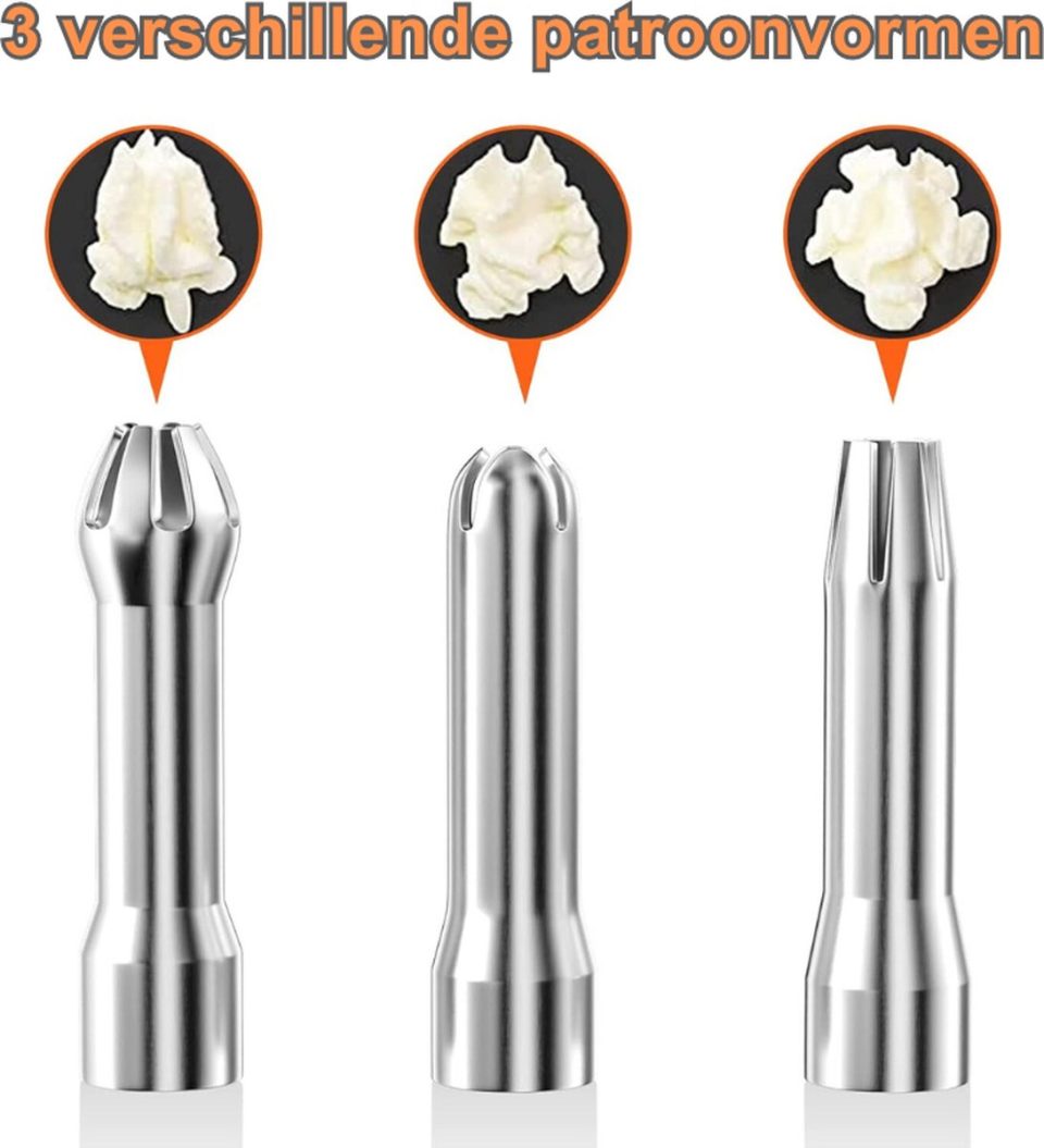 Peam Aluminium Slagroommaker 500 ml