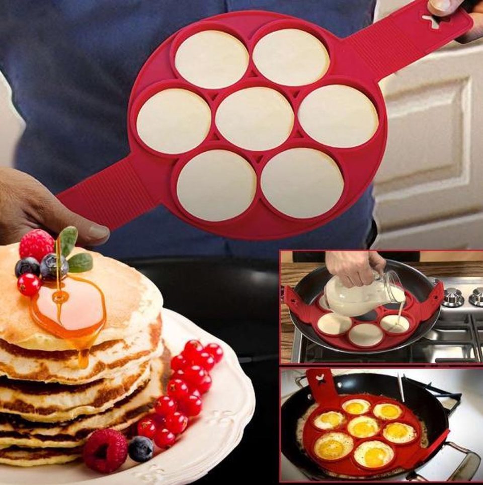 StickerSnake siliconen bakvorm Pannenkoeken maker Pannenkoek vorm