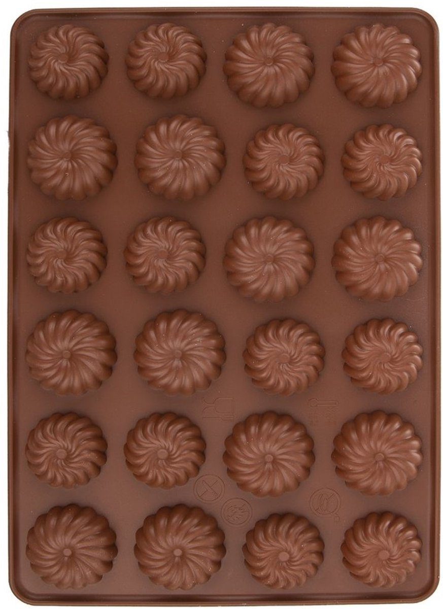 Orion siliconen bakvorm sillinie Bloemvorm 32 x 22 cm