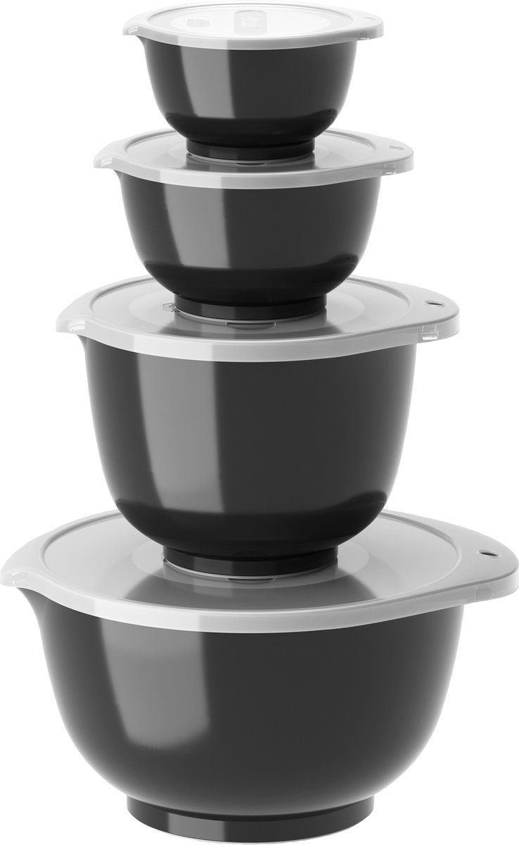 Rosti beslagkom Margrethe Set 8 delig Black 3 l