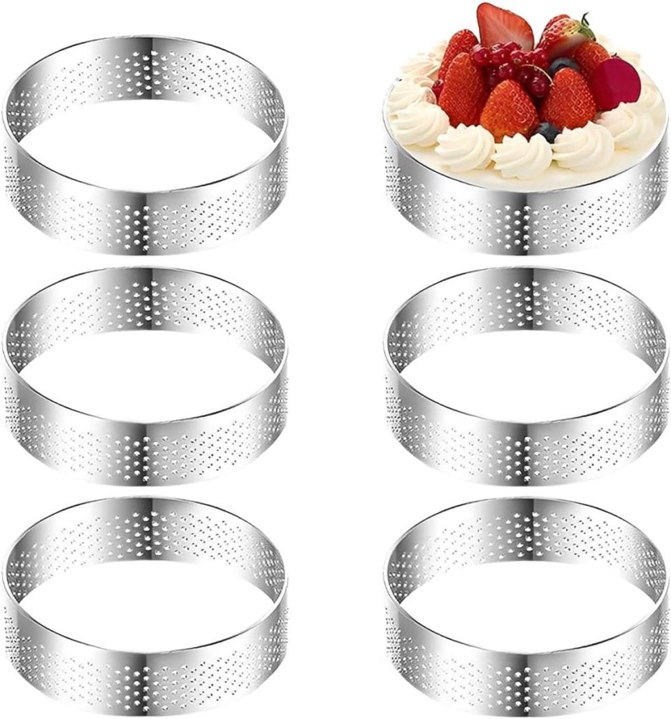Huttutu Mousse Ring 10-delige 6 cm
