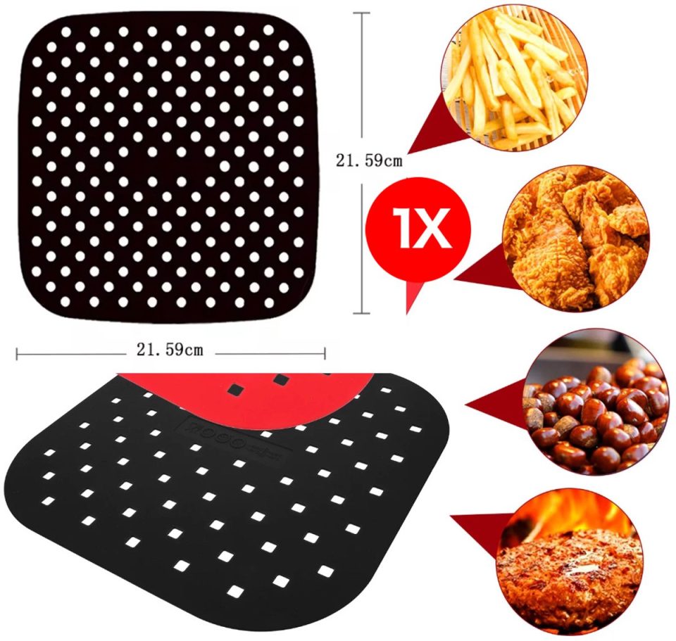 Actie4you® Bak Mat Airfryer 21 x 21 cm (1 stuks)