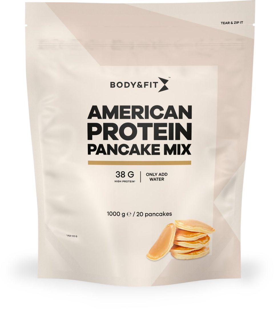 Body & Fit American Protein Pancake Eiwitpannenkoeken / Pannenkoekenmix 1000