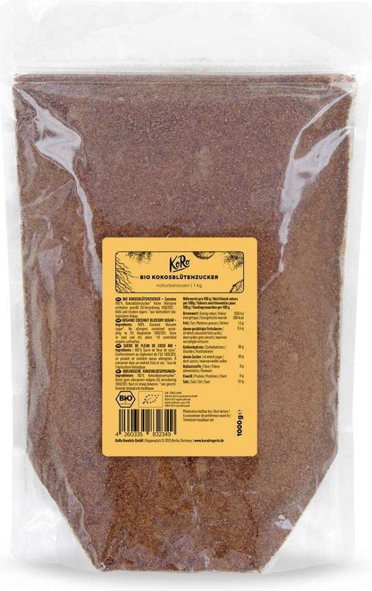 KoRo Bio kokosbloesemsuiker 1 kg
