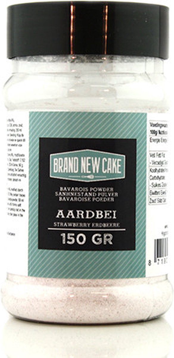 Brand New Cake Bavaroise Poeder Aardbei 150 g