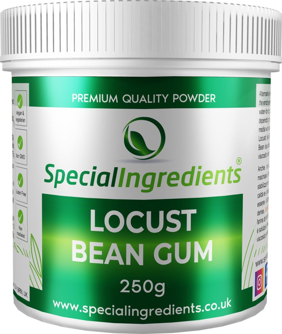 Special Ingredients Ltd. Johannesbroodpitmeel Locust Bean Gum Krachtig Natuurlijk Bindmiddel 250 g