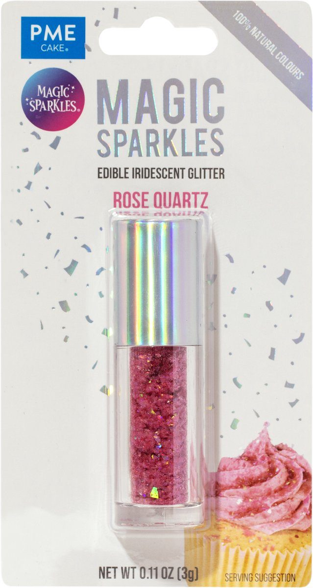 PME Magic Sparkles Edible Glitter Rose Quartz () 3 g