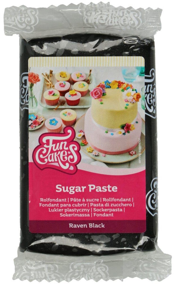 FunCakes rolfondant Zwart 250 g