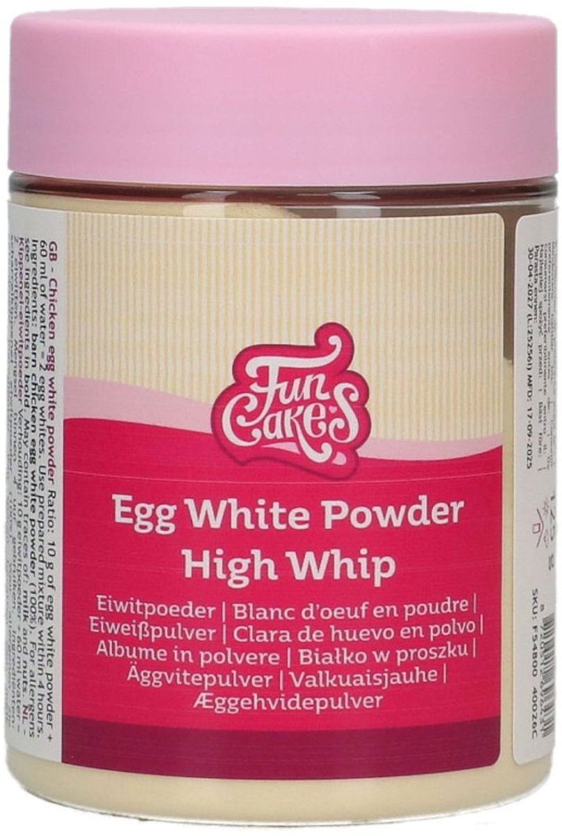 FunCakes Eiwitpoeder High Whip 125 g