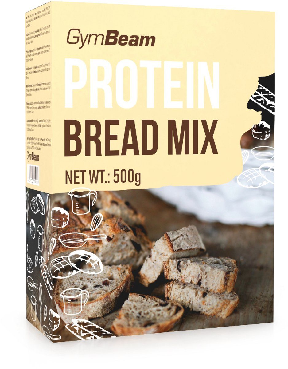 Gymbeam Eiwitbroodmix natuurlijk 500 g