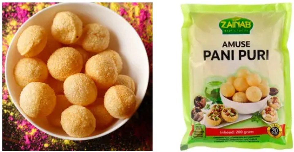 Zainab Pani Puri Indiaase snack-amuse 20 x 200 g