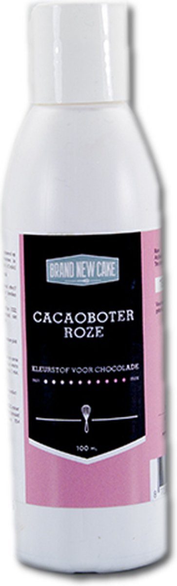 Brand New Cake Cacaoboter Gekleurd Roze 100 ml