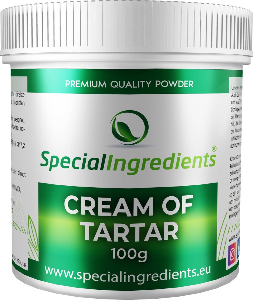 Special Ingredients Ltd. Wijnsteenzuur Cream of Tartar Voor Funcakes 5 kg