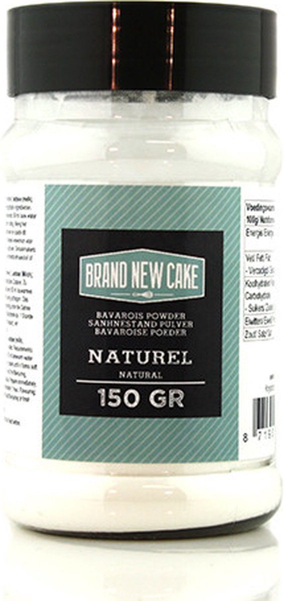 Brand New Cake Bavaroise Poeder Naturel 150 g
