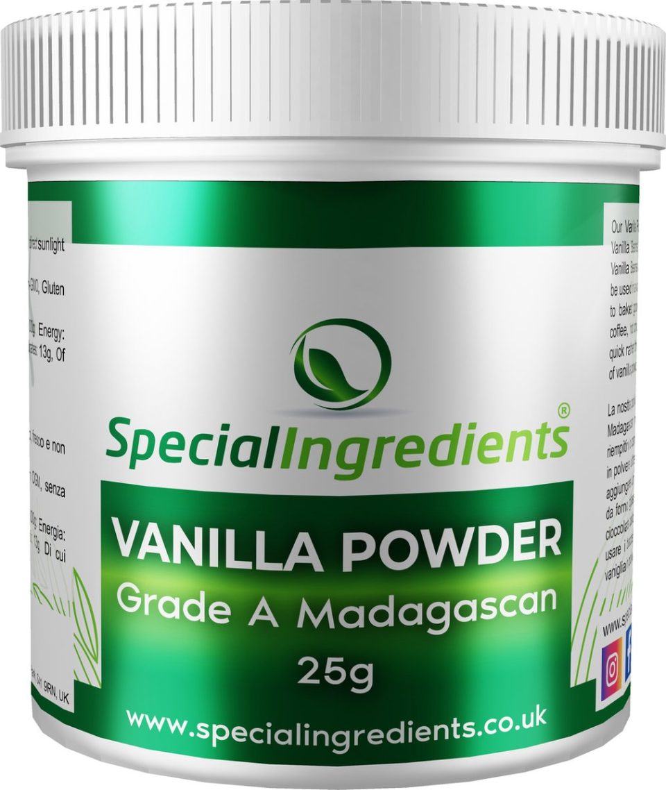 Special Ingredients Ltd. Vanillepoeder uit Madagaskar 25 g