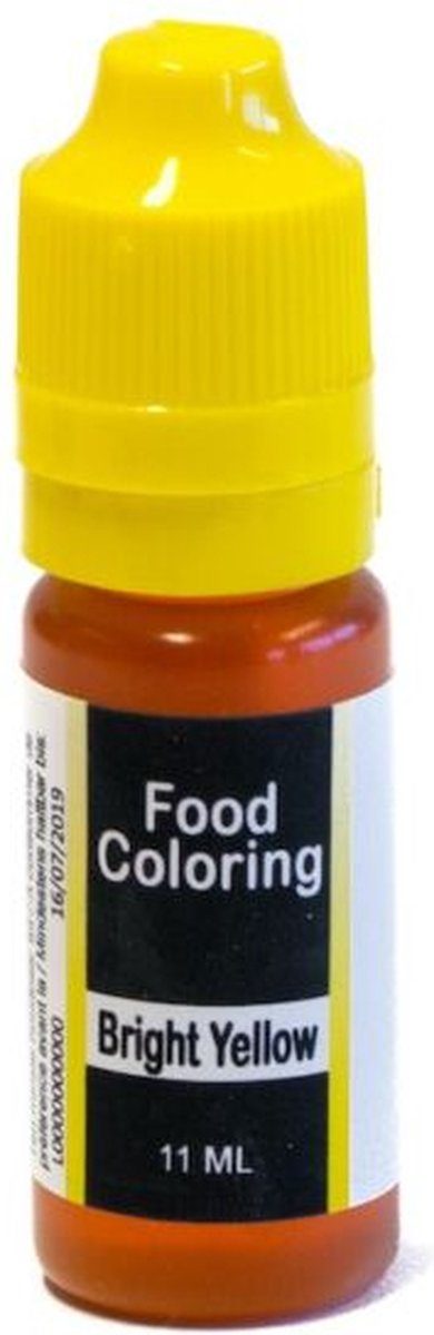 Bakers@home kleurstof voor chocolade geel 11 ml