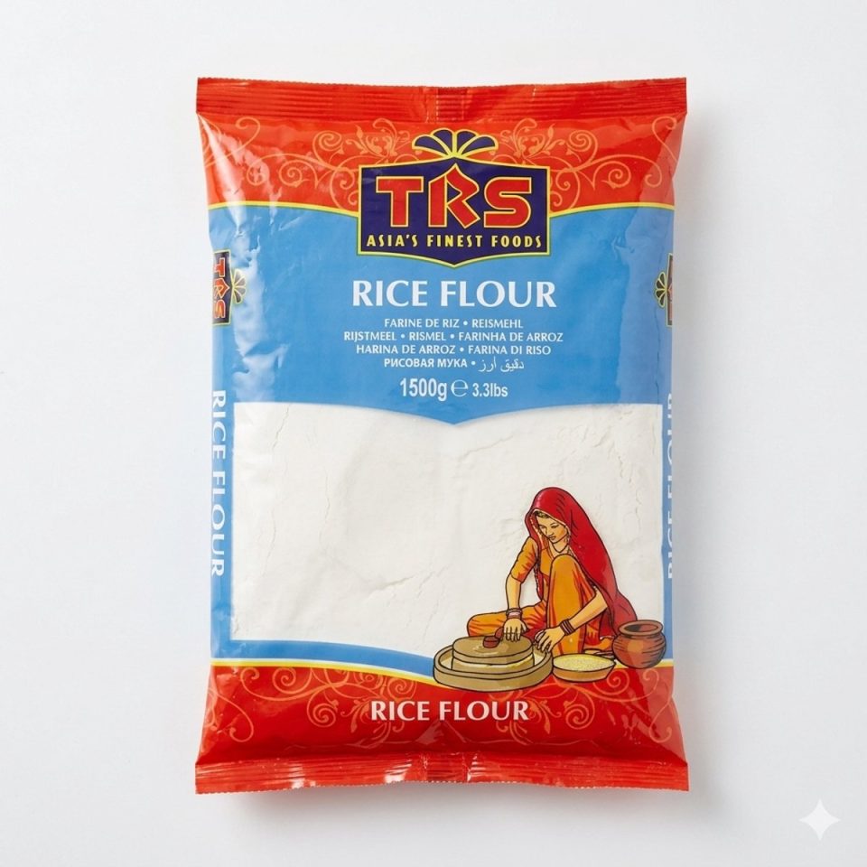 Trs Rijstmeel () Grootverpakking Glutenvrije Fijne Rijstbloem 1500 g 1,5 kg