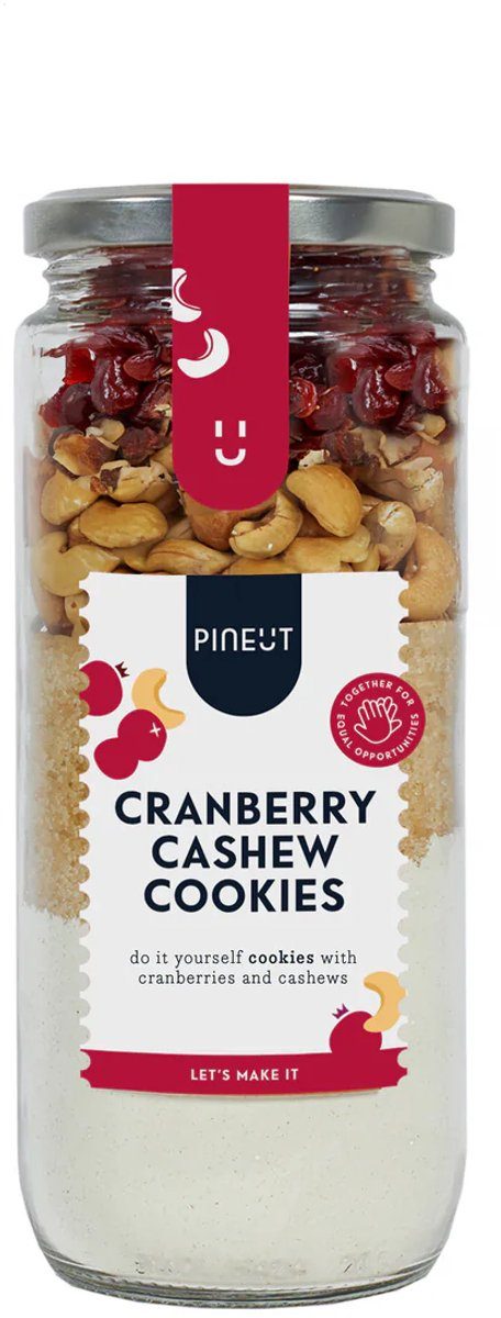 Pineut Koekjesmix Cranberry & Cashew Circa 10 Havermoutkoekjes